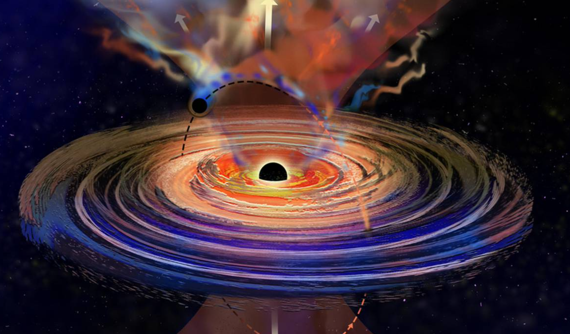 Un agujero negro ‘estalla’; expertos saben el motivo
